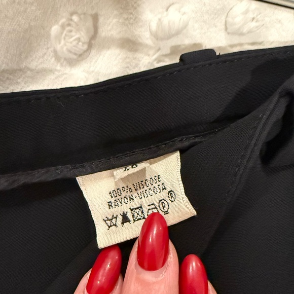 Hermes Black Flow-y Trousers Size 40 (US Size 8) - Picture 5 of 11